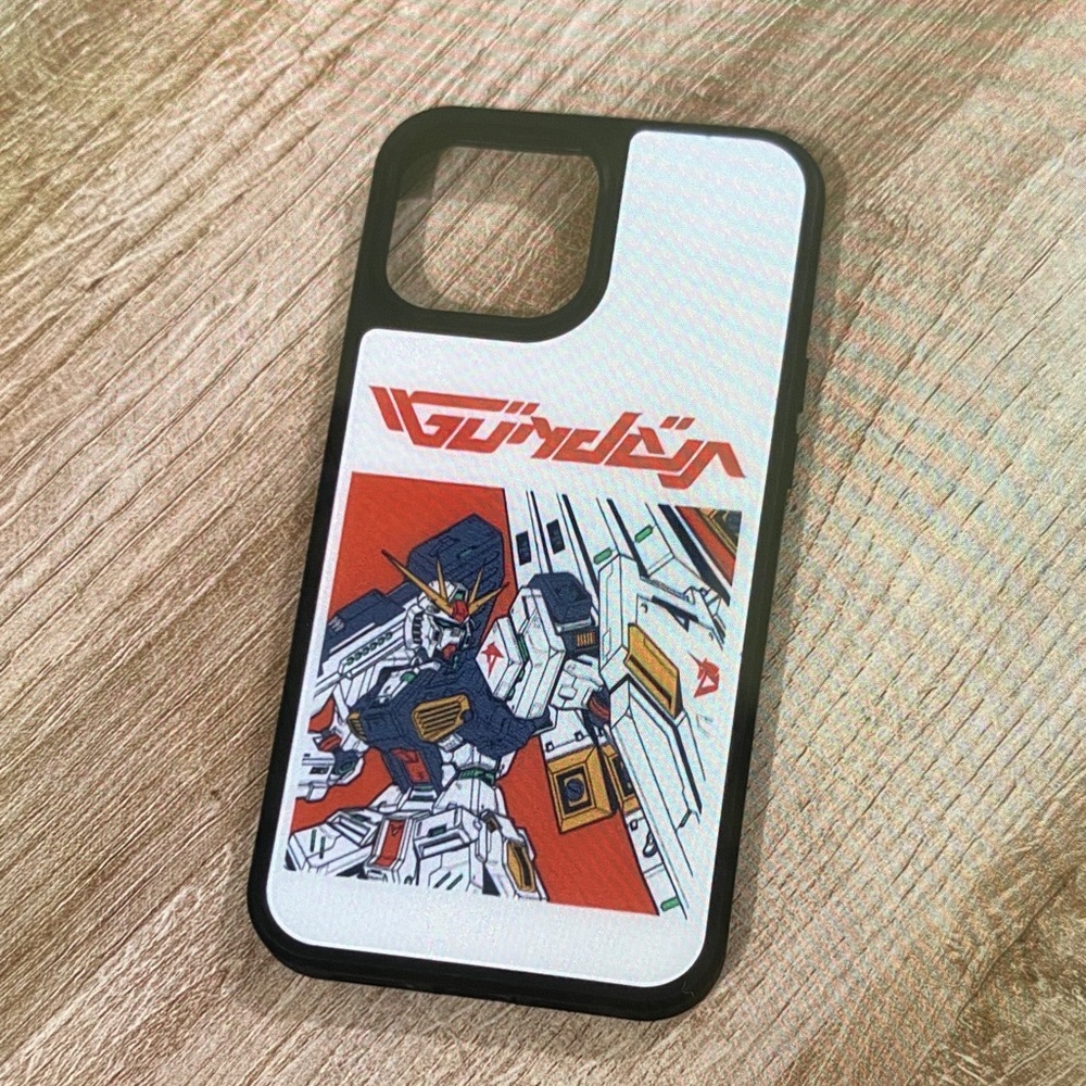 White Gundam Graphic Phone Case for iPhone